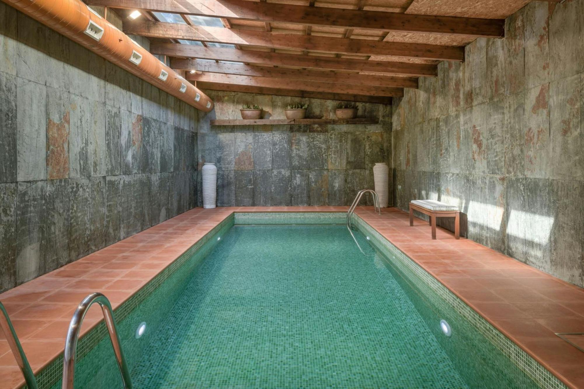 Hotel Palacio Del Carmen, Autograph Collection Сантьяго-де-Компостела Экстерьер фото The swimming pool